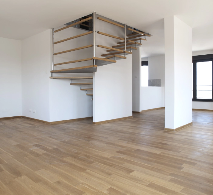 apartment with hardwood floors